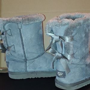 UGG Ribbon Boots